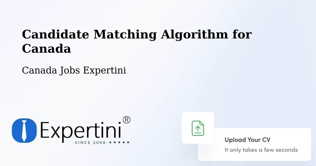 Candidate Matching Algorithm Overview – Perth - Canada Jobs Expertini