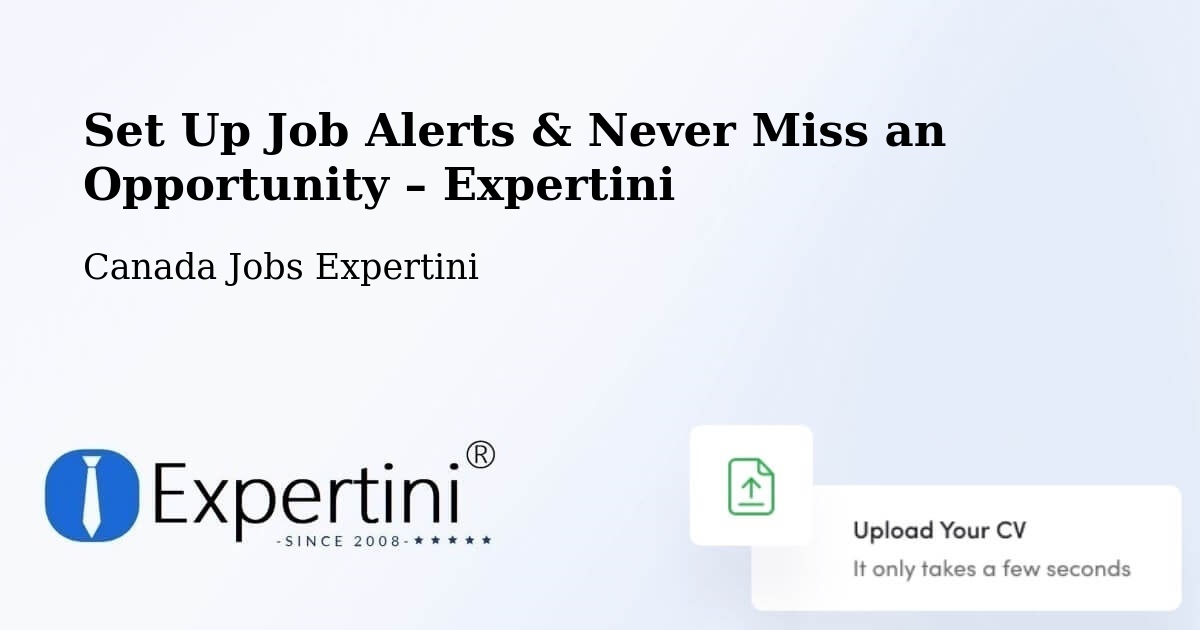 Job Alerts Guide – Get Notified About New Jobs in Perth - Perth, Canada Jobs Expertini