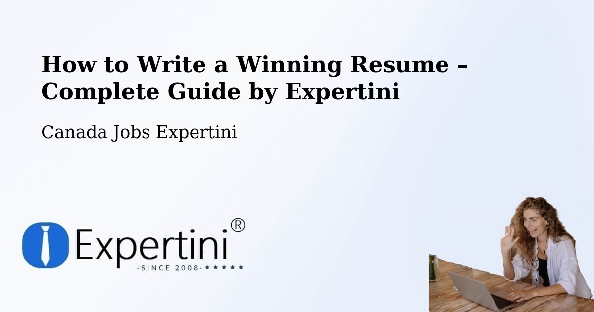 Resume Writing Guide for Job Seekers – Perth - Perth, Canada Jobs Expertini