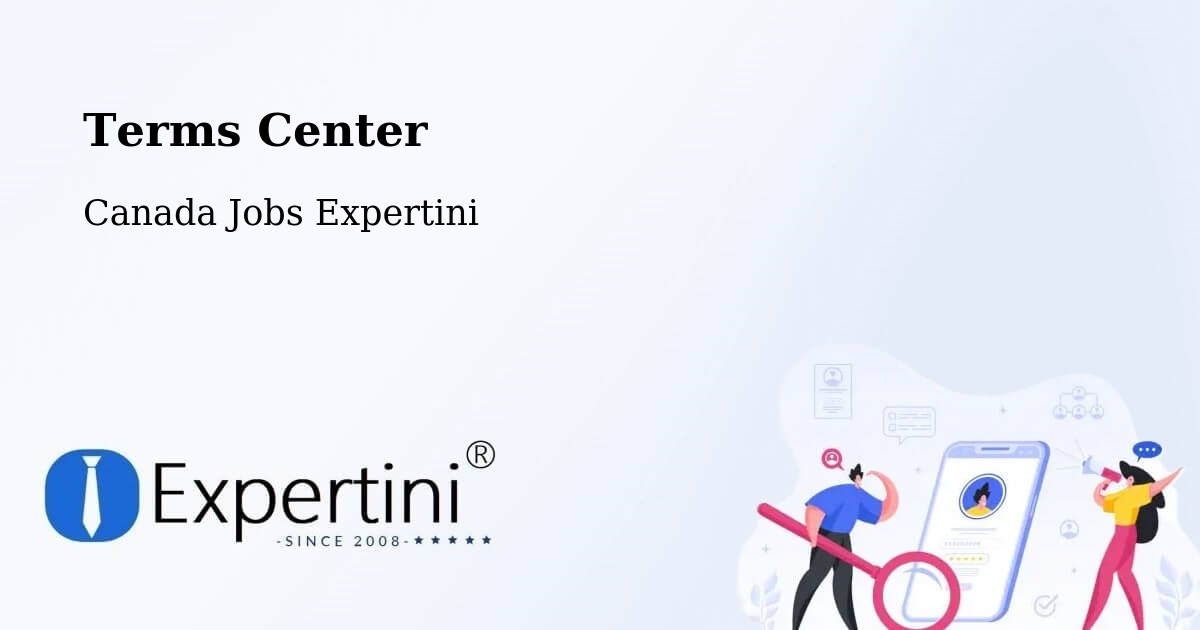 Terms of Service – Perth - Canada Jobs Expertini